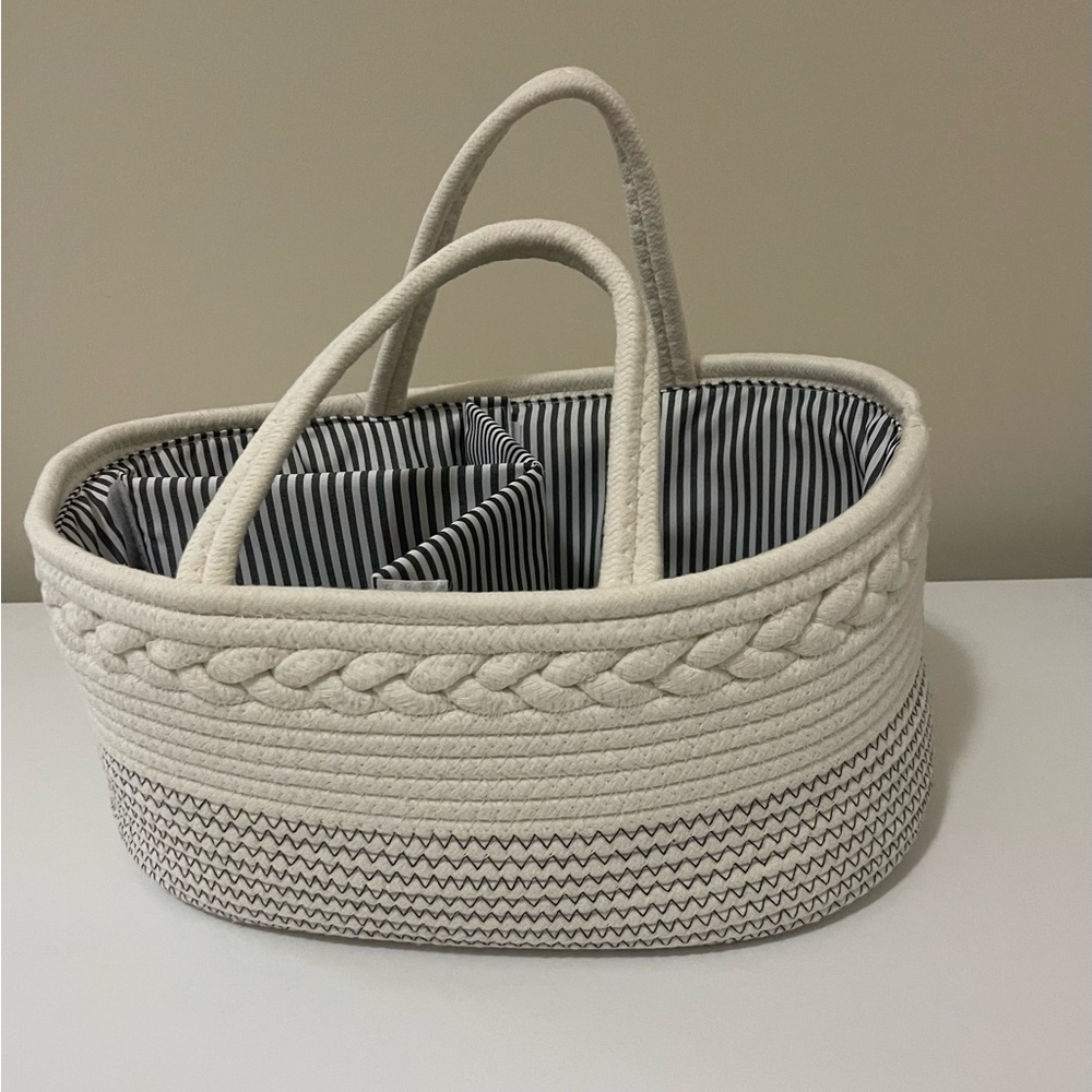 Baby caddy diaper organizer